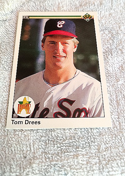 1990 Upper Deck #3 Tom Drees — front