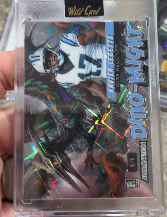 2024 Wild Card Dino-Might #14 Xavier Legette — front