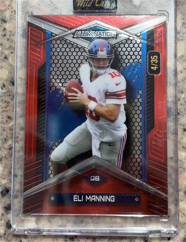 2024 Wild Card Alumination Just The Hits #BC-EM Eli Manning — front