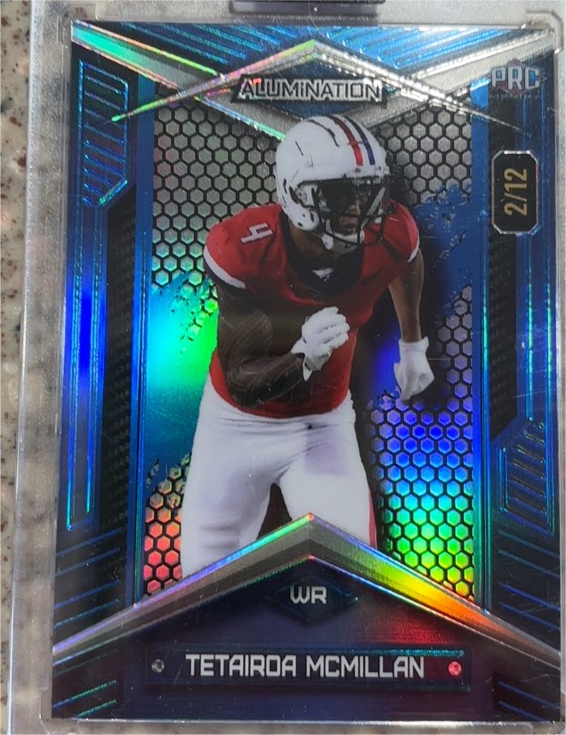 2024 Wild Card Alumination Just the Hits #2/12 Tetairoa McMillan — front