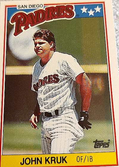 1988 Topps #41 John Kruk — front