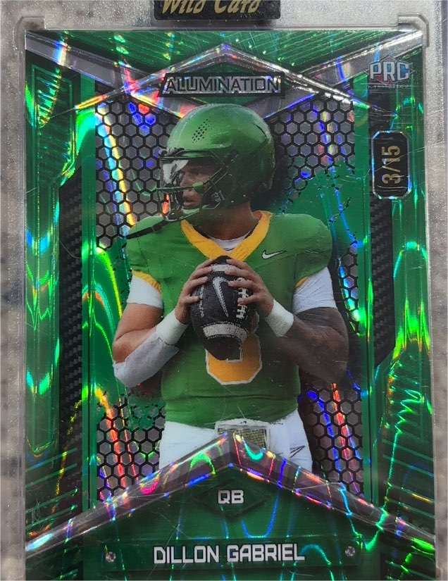 2024 Wild Card Alumination #3/15 Dillon Gabriel — front