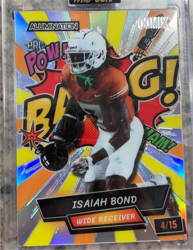 2024 Wild Card Alumination Comix #4/15 Isaiah Bond — front