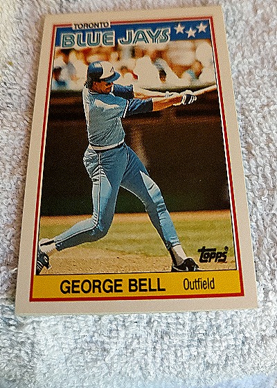 1983 Topps #3 George Bell — front
