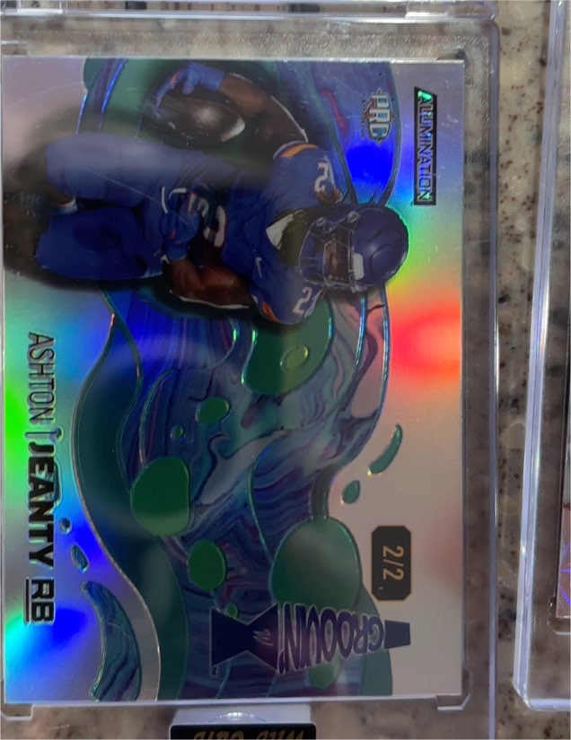 2024 Wild Card Alumination Groovin X #2/2 Ashton Jeanty — front