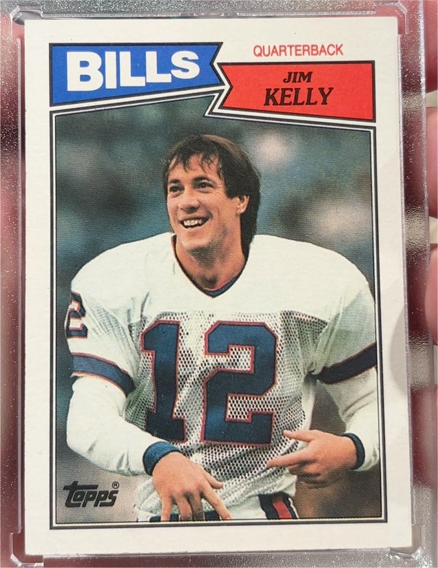 1987 Topps #362 Jim Kelly — front