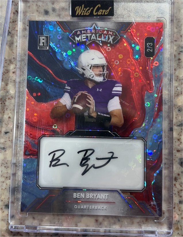 2023 Wild Card American Metallix #2/3 Ben Bryant — front