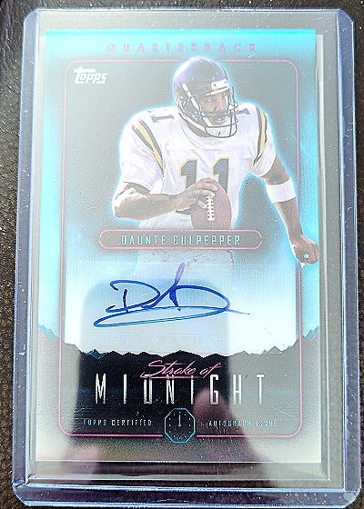 2024 Topps Midnight #SMA-DC Daunte Culpepper — front