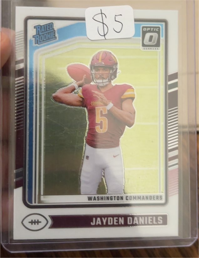 2024 Donruss Optic #248 Jayden Daniels — front