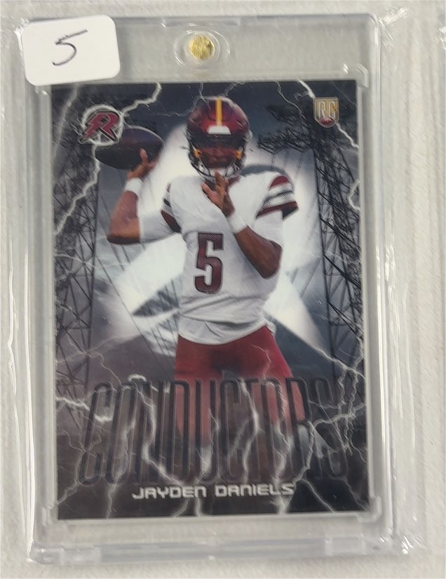 2024 Topps Resurgence #C-6 Jayden Daniels Conductors Rookie Insert — front