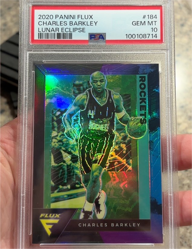 2020 Panini Flux #184 Charles Barkley Lunar Eclipse — front