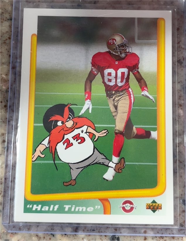 1992 Upper Deck Comic Ball IV #95 Jerry Rice — front