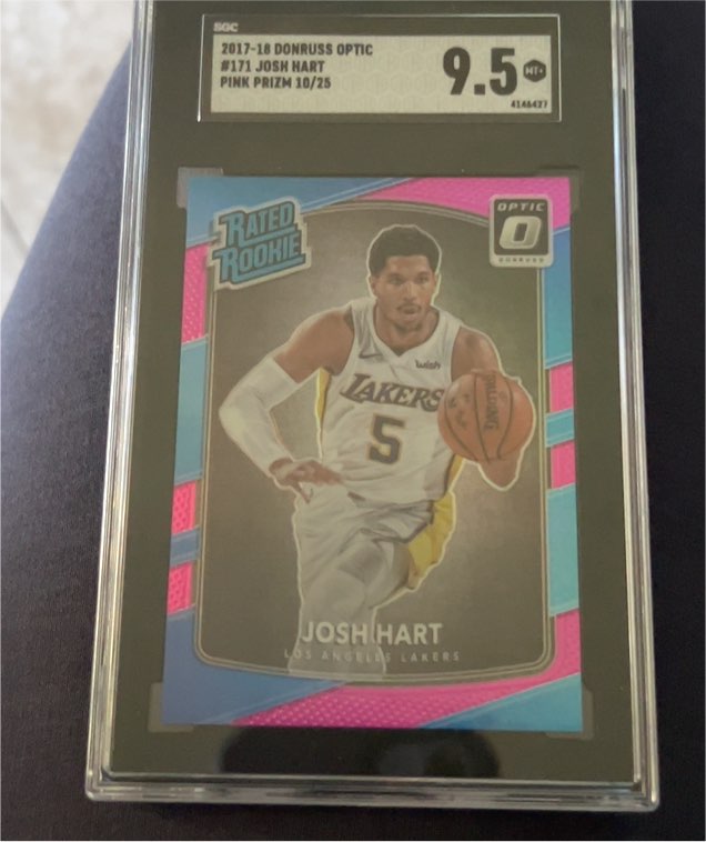 2017-18 Donruss Optic #171 Josh Hart — front