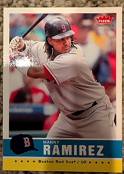 2006 Fleer Tradition Manny Ramirez — front
