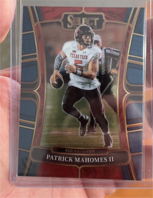 2023 Panini Select Draft Picks #26 Patrick Mahomes II — front