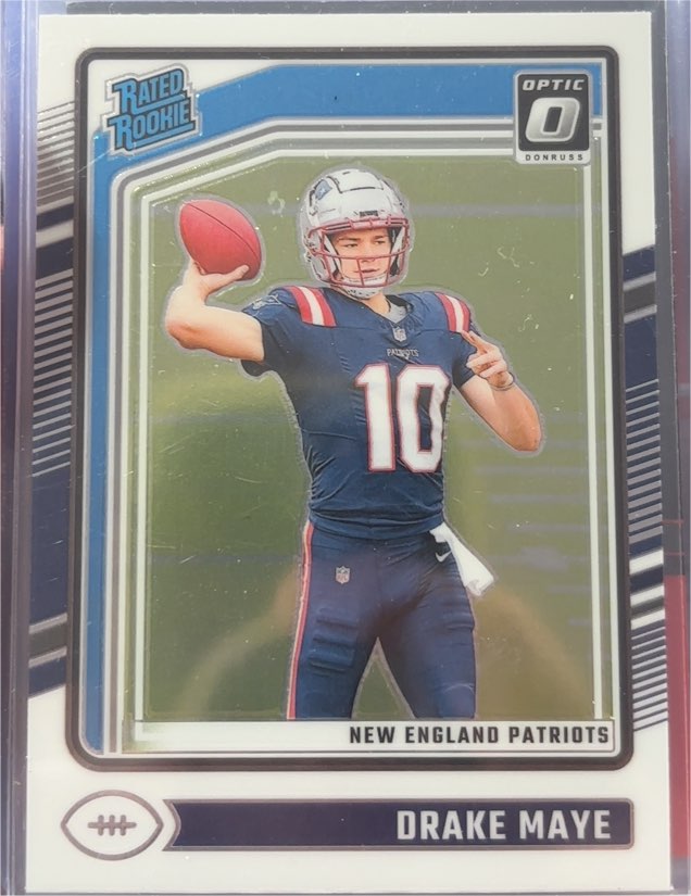 2024 Donruss Optic #229 Drake Maye — front