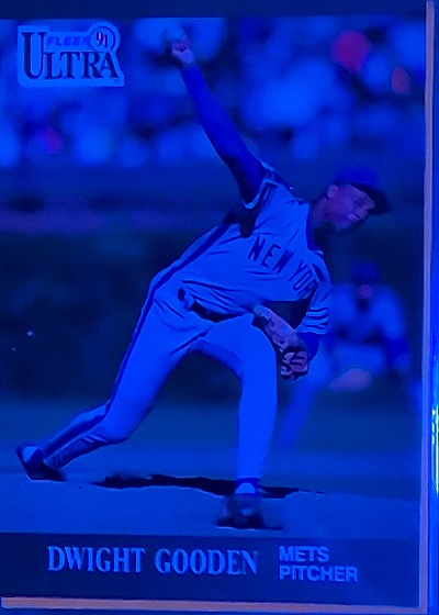 1991 Fleer Ultra #218 Dwight Gooden — front