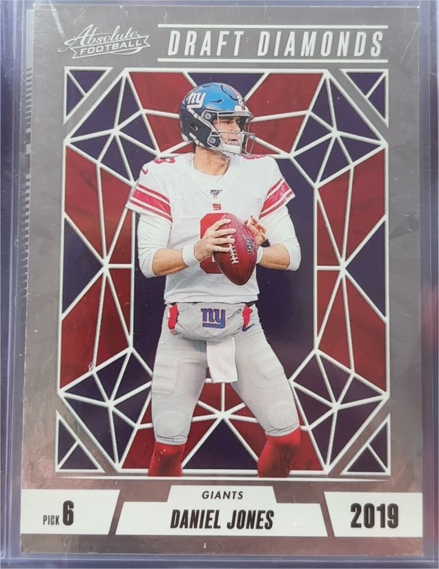 2024 Panini Absolute Draft Diamonds #DD-DJS Daniel Jones — front