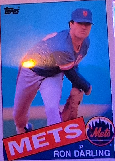 1985 Topps #430 Ron Darling — front