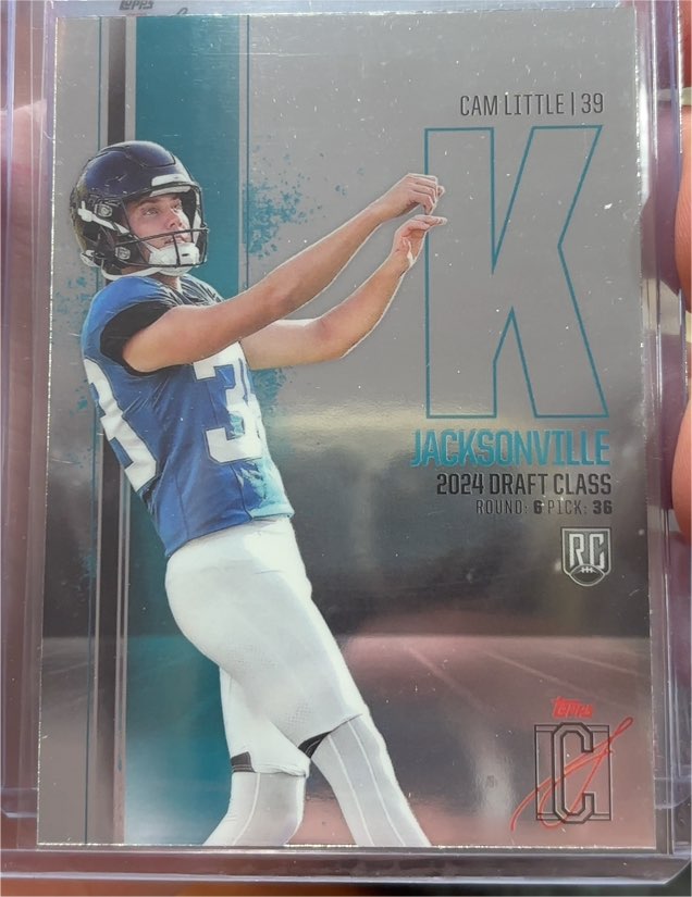 2024 Topps Signature Class #124 Cam Little — front