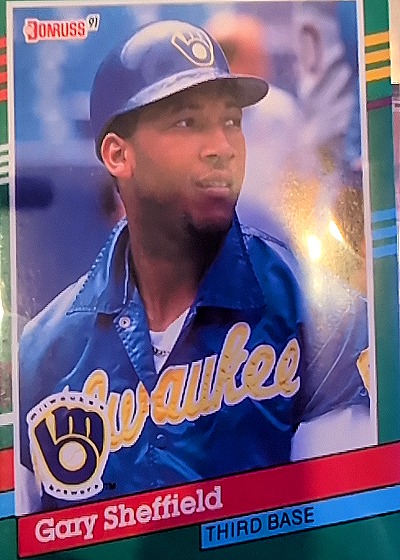 1991 Donruss #751 Gary Sheffield — front
