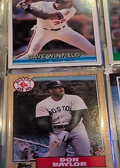 1985 Topps #350 Don Baylor — front