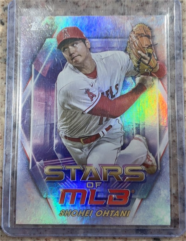 2023 Topps Series 1 Stars of MLB #SMLB-21 Shohei Ohtani — front