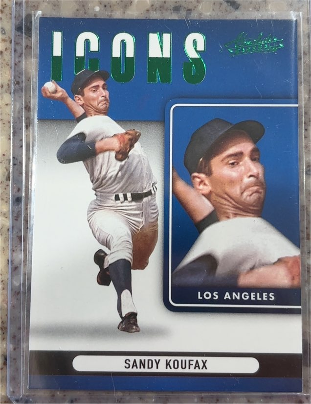 2022 Panini Absolute Icons #I-11 Sandy Koufax — front