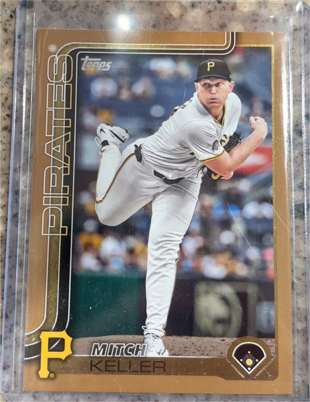2025 Topps #108 Mitch Keller — front