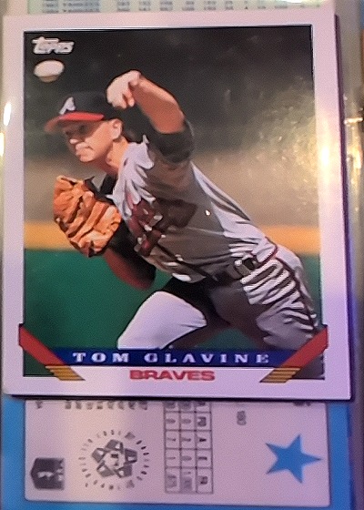 1993 Topps #280 Tom Glavine Atlanta Braves — front