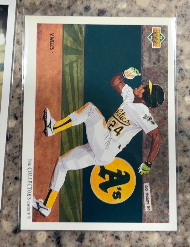 1992 Upper Deck #90 Rickey Henderson — front
