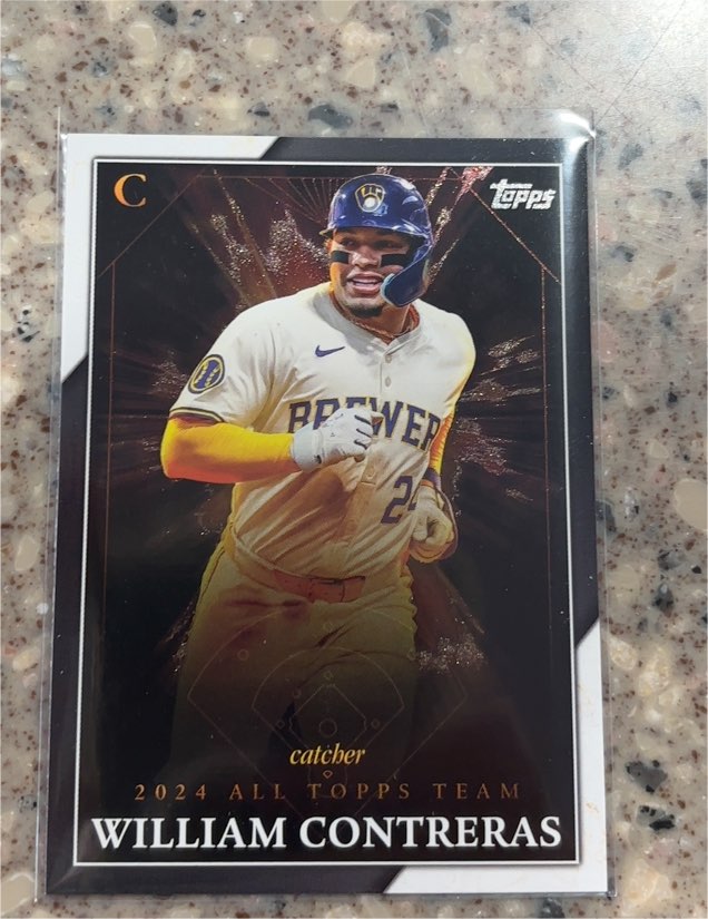 2025 Topps Series 1 - 2024 All-Topps Team #ATT-6 William Contreras — front