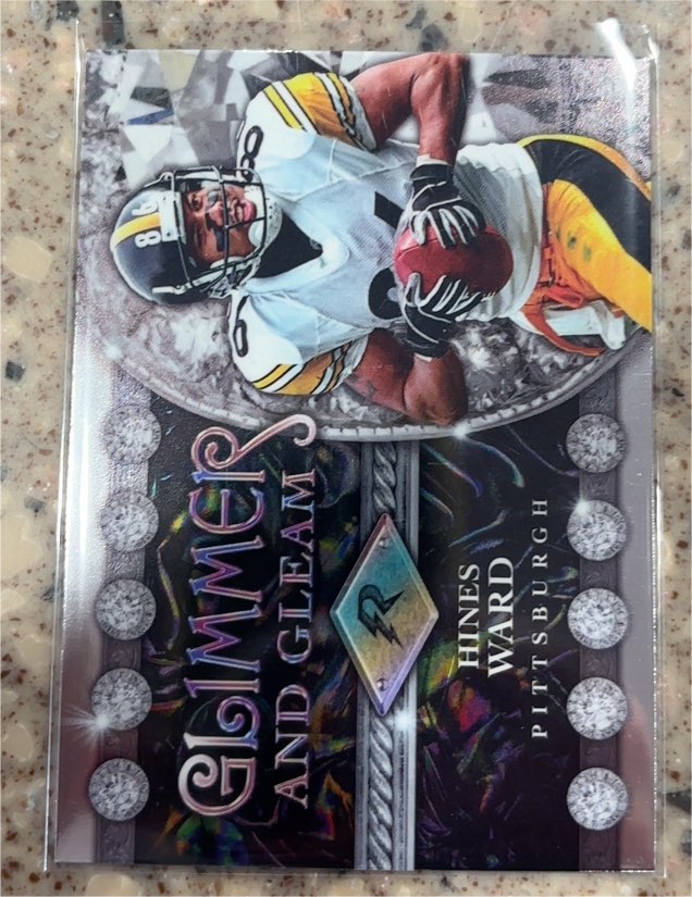 2024 Topps Resurgence #GG-18 Hines Ward Glimmer and Gleam Pittsburgh Steelers — front