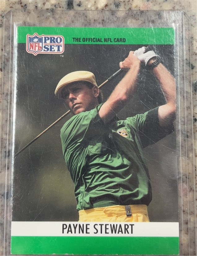 1990 Pro Set #1 Payne Stewart — front