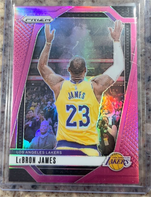 2024-25 Panini Prizm #130 LeBron James — front