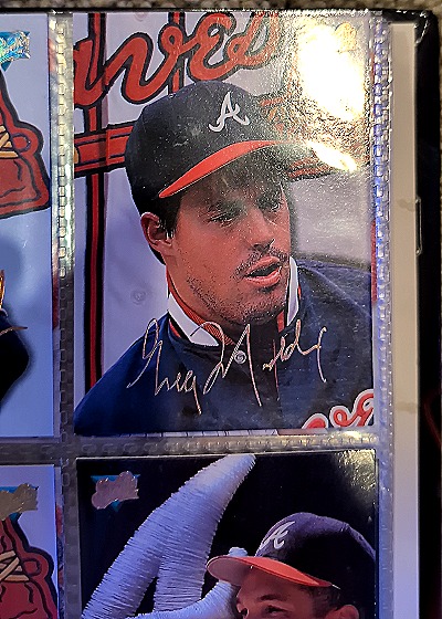 1993 Leaf Studio #196 Greg Maddux — front
