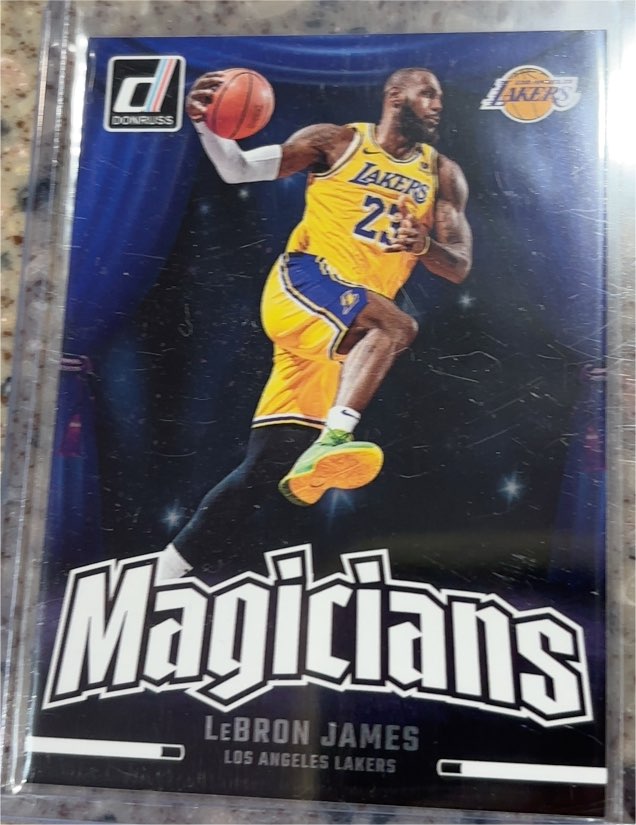 2024-25 Panini Donruss Magicians #1 LeBron James — front