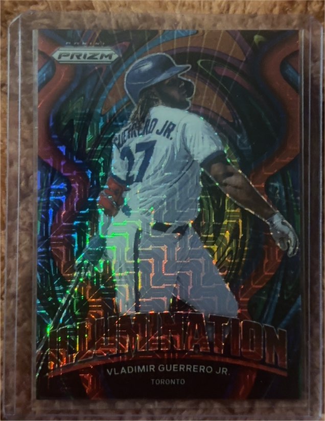 2022 Panini Prizm Illumination #IL-7 Vladimir Guerrero Jr. — front