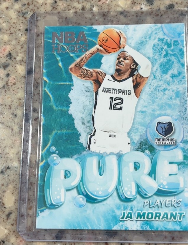 2024-25 Panini NBA Hoops #5 Ja Morant Pure Players — front