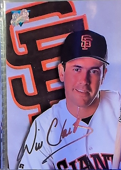 1993 Leaf Studio #48 Will Clark — front
