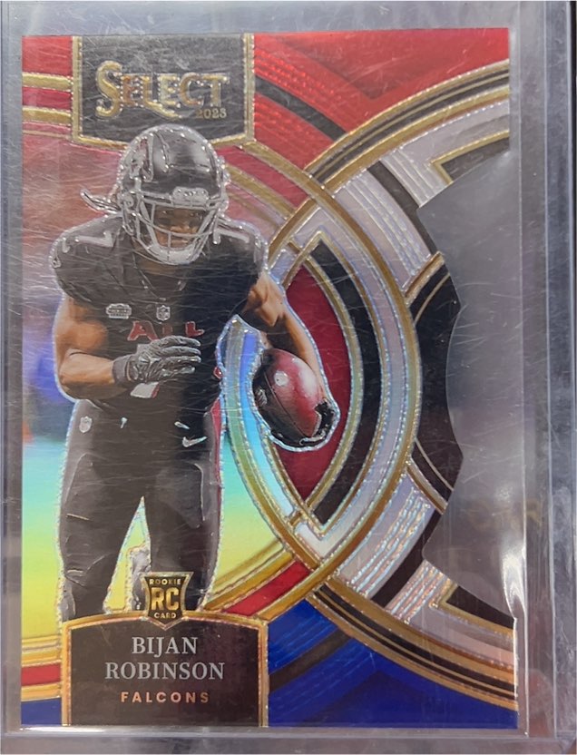 2023 Panini Select #180 Bijan Robinson — front