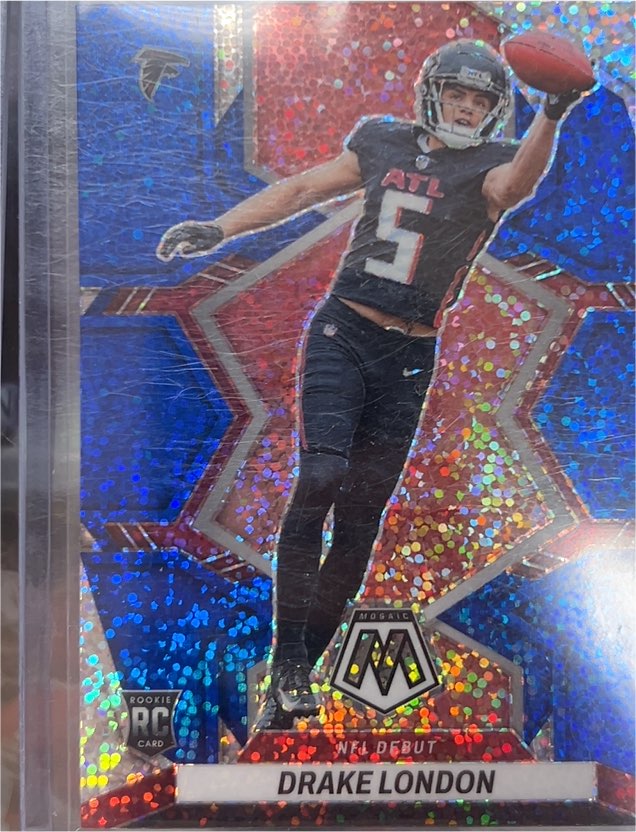 2022 Panini Mosaic #174 Drake London — front