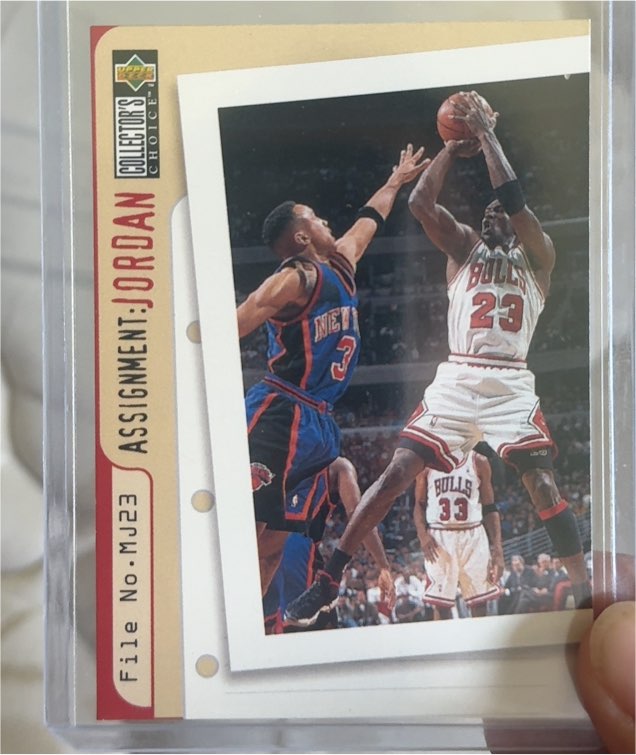 1996-97 Upper Deck Collector's Choice #364 Michael Jordan — front