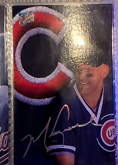 1993 Leaf Studio #42 Mark Grace — front