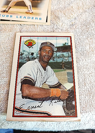 1989 Bowman #475 Ernie Riles — front