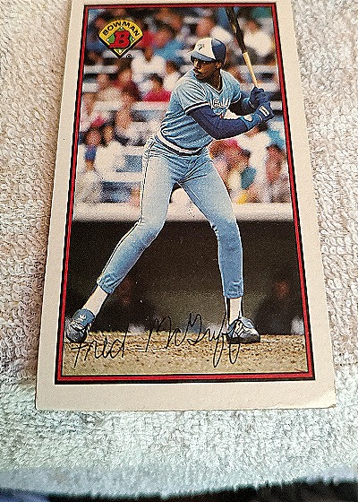 1989 Bowman #253 Fred McGriff — front