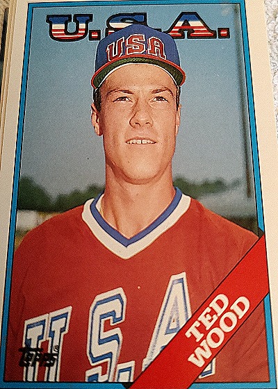 1988 Topps Traded #130T Ted Wood — front