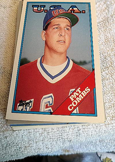 1988 Topps Traded #30T Pat Combs — front