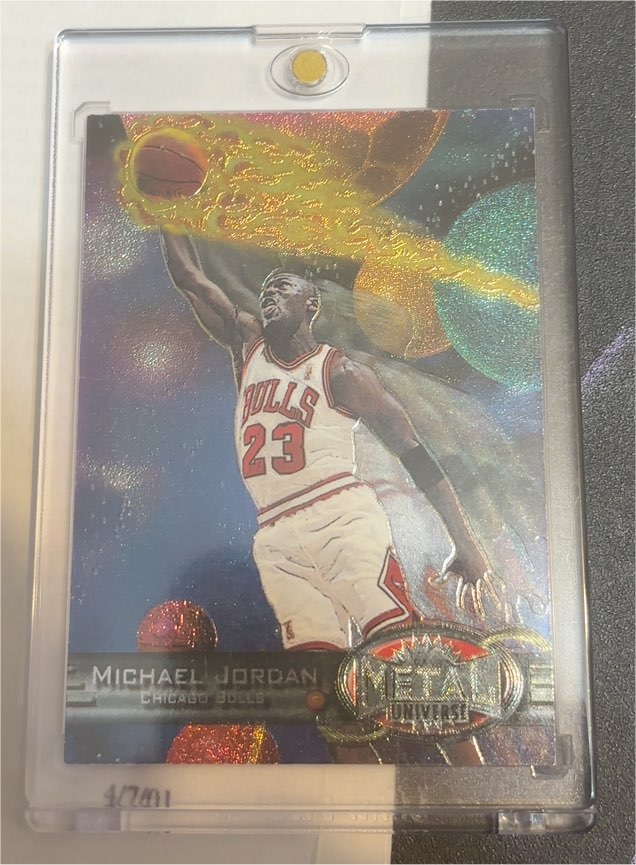 1997-98 Skybox Metal Universe #23 Michael Jordan — front
