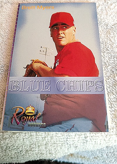 2000 Royal Rookies Blue Chips Limited Edition Brett Myers — front